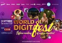 World of Digital Fest, 24 septembrie, la Gradina CARO - Dumbrava Minunata